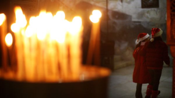 The Christmas spirit is still glowing for Palestine's Christian communities. 