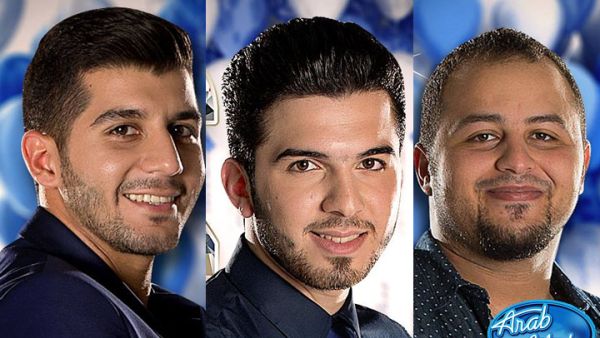 The Arab Idol 2014 finalists Saudi Majid Al Madani, 26, Palestinian Haitahm Khalailah, 24, and Syrian Hazem Sharif, 21. (Image: Facebook) The Arab Idol 2014 finalists Saudi Majid Al Madani, 26, Palestinian Haitahm Khalailah, 24, and Syrian Hazem Sharif, 21. (Image: Facebook)