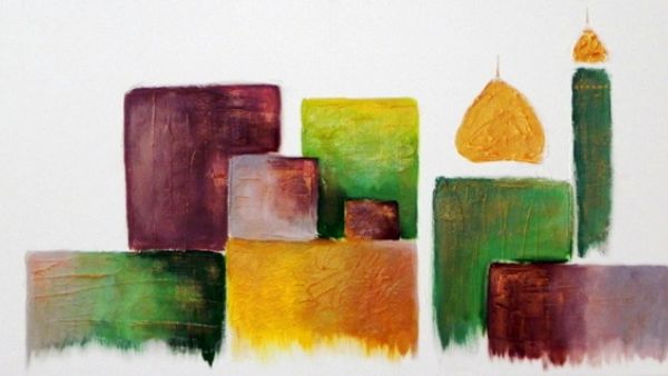 Arabian City painting 