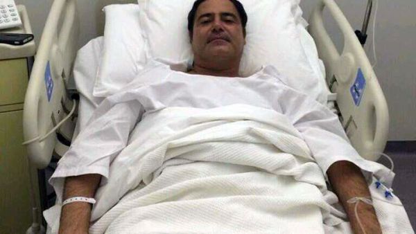 A hospital-bound Assi Helani is not what we love to see! (Image: Facebook)