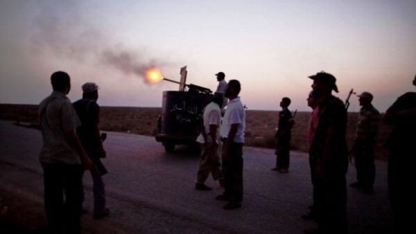 Fighters in Bani Walid 
