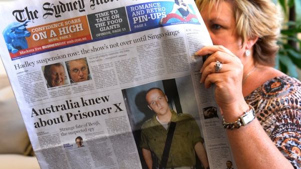 Israel confirmed it jailed a foreigner in solitary confinement on security grounds who later committed suicide, with Australia admitting it knew one of its citizens had been detained. (AFP Photo/William West)