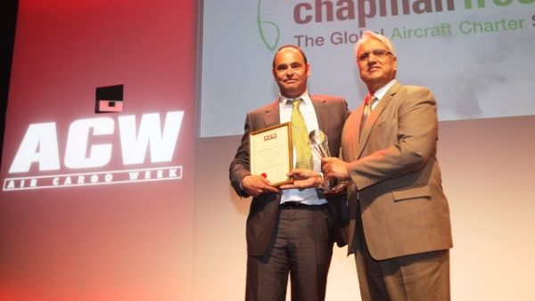 Russi Batliwala, Chapman Freeborn's CEO, collected the award on behalf of the company's worldwide offices at a ceremony in Munich