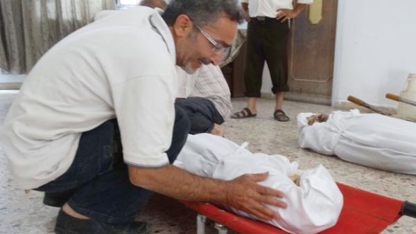 A chemical weapons attack devastated Damascus in April of last year. (AFP/File)