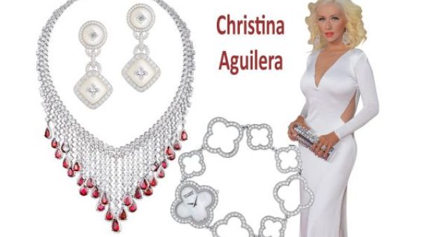 تألقي بأنوثة ساحرة مع مجوهرات Christina Aguilera