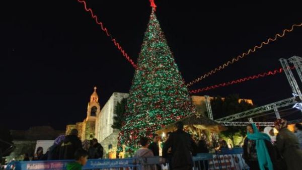 Christmas day in Bethlehem