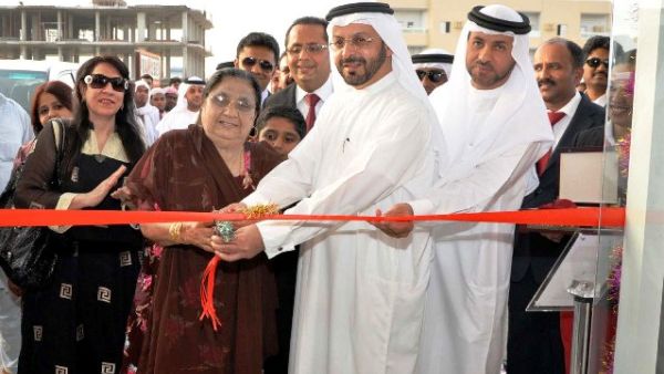 Mohammad Al Salami, Chairman of Civil Aviation in Fujairah, inaugurating the showroom Mohammad Al Salami, Chairman of Civil Aviation in Fujairah, inaugurating the showroom