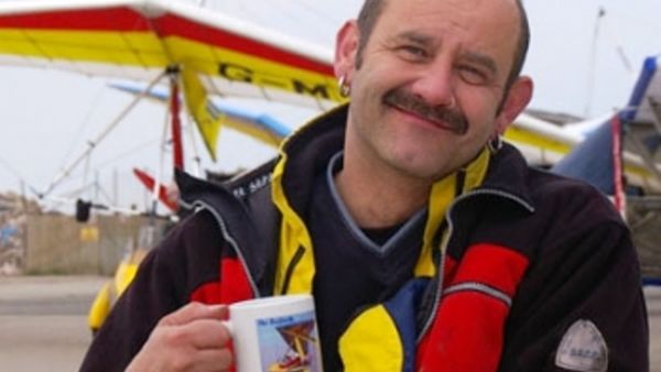 Dave Sykes, the British paraplegic pilot who was recently in Muscat for a short stopover en route a solo, record-breaking journey from UK to Australia Dave Sykes, the British paraplegic pilot who was recently in Muscat for a short stopover en route a solo, record-breaking journey from UK to Australia