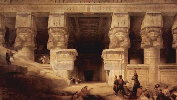An art work by David Roberts