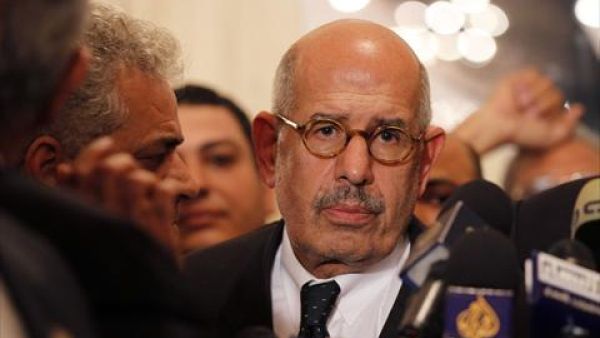  ElBaradei, seen here in 2012, announced his resignation on August 14, 2013 in a letter to the interim president on Wednesday. (AFP/File)