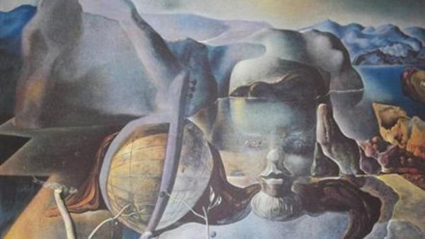 A lithography of Salvador Dali “Enigme sans Fin”