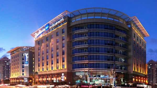 The Radisson Blu Hotel, Dubai Media City The Radisson Blu Hotel, Dubai Media City