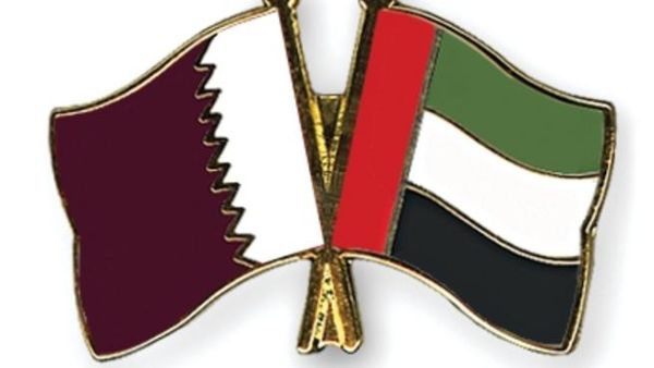Qatar United-Arab-Emirates flags