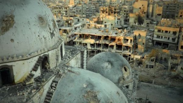 Regime forces have enforced a siege in Homs' Old City for over a year and much of the city has been destroyed in clashes between loyalist troops and rebels. Reports of energy and food shortages in the central Syrian city are rife. (AFP/File)