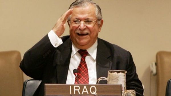 Iraqi president, Jalal Talabani