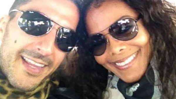 Janet with her Qatari billionaire lover.