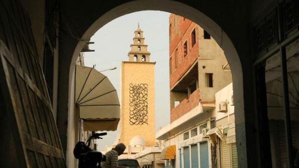 El-Seed says his minaret project makes art visible as an actor in the process of Tunisia's cultural and political change