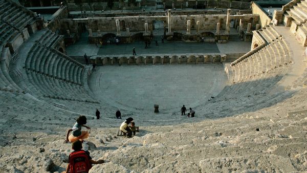 Jordan has a history of theatrical arts, even though the Street Theatre Group is more into public performance. 