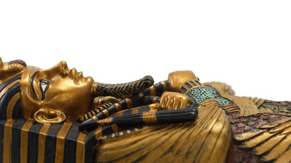 Was King Tut rising to the challenge of a religious revolution implemented by his father? Or was it just a very penis-focused case of rigor mortis? (Shuttershock)