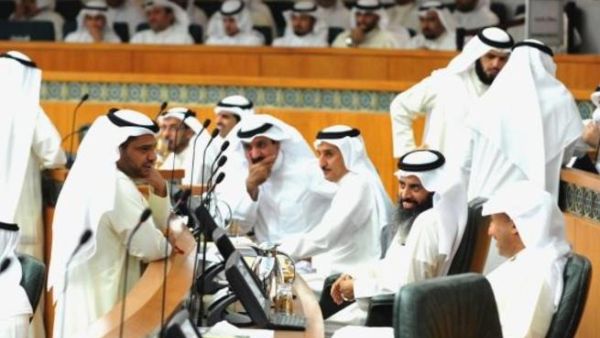 The Kuwaiti parliament in action