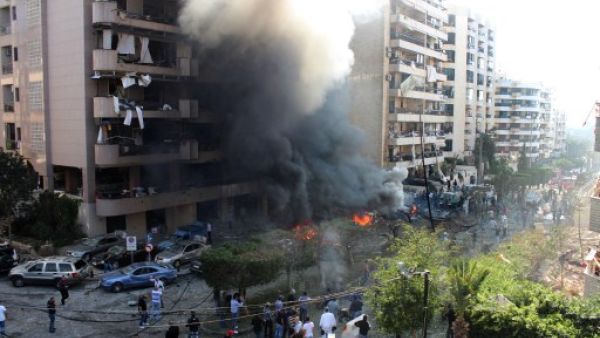 A suicide bomb exploded near Iran's Embassy in Beirut in late 2013. The Lebanese based Abdullah Azzam Brigades claimed responsibility. (AFP/File)