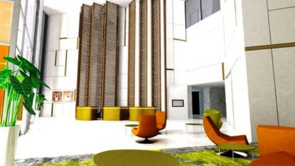 Radisson Blu Hotel's lobby Radisson Blu Hotel's lobby
