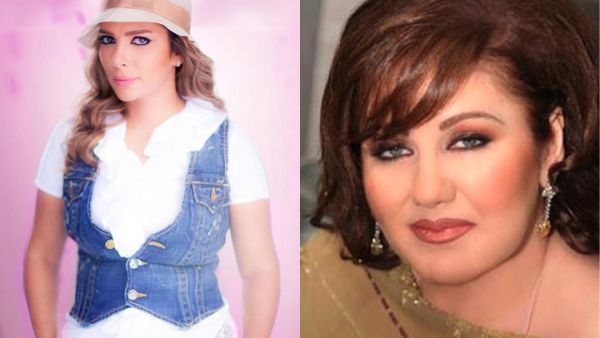 The two divas, Mayada and Asala, have another one of their usual verbal fights. (Image: Albawaba edit)