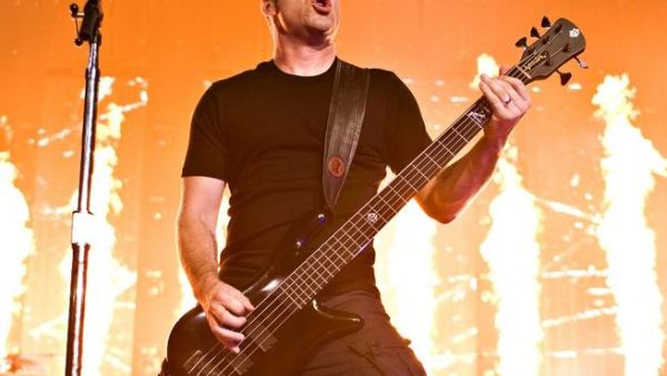 Nickelback bassist Mike Kroeger.