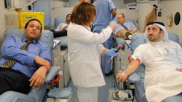 The annual blood donation campaign is one of MoF's CSR initiatives meant to enhance its involvement with UAE society