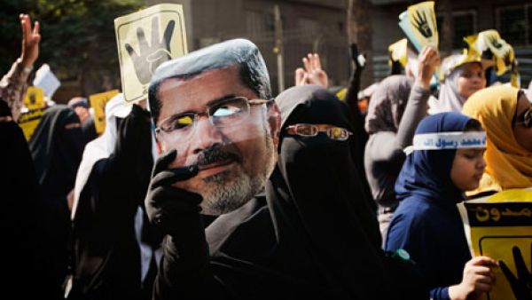 Cairo expelled the Turkish ambassador in August following Ankara's PM Erdogan's condemnation of Egypt's violent crackdowns on Morsi supporters (Gianluigi Guercia/AFP)