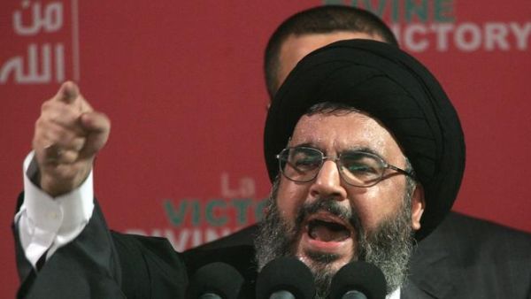 Hassan Nasrallah, leader of Hezbollah.