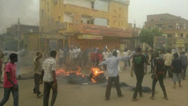 Press Street in Khartoum this week 
