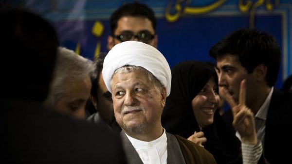 Rafsanjani, who is seen by many as too old to run Iran yet again. AFP Photo