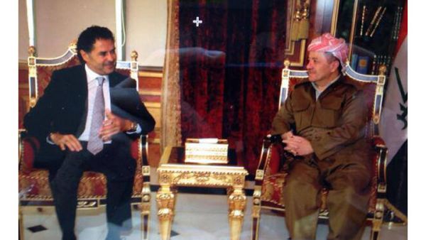 Ragheb Alama visits with top diplomats in Kurdistan (Image: Facebook)