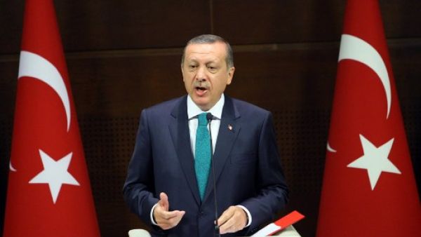 Erdogan has denied his involvement in the tapes released online, saying the recordings are fabricated (File Archive/AFP)