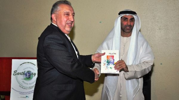 The event was highlighted by Sheikh Al Nuaimi’s presentation on his environmental activities and experiences