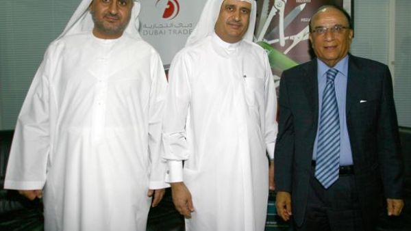 Jamal Majid Bin Thaniah, Group CEO, Port & Free Zone World, and Chairman, Dubai Trade; Arif Lakhani, Chief Executive Vice President, Habib Bank AG Zurich; and Mahmood Al Bastaki, Director, Dubai Trade Jamal Majid Bin Thaniah, Group CEO, Port & Free Zone World, and Chairman, Dubai Trade; Arif Lakhani, Chief Executive Vice President, Habib Bank AG Zurich; and Mahmood Al Bastaki, Director, Dubai Trade