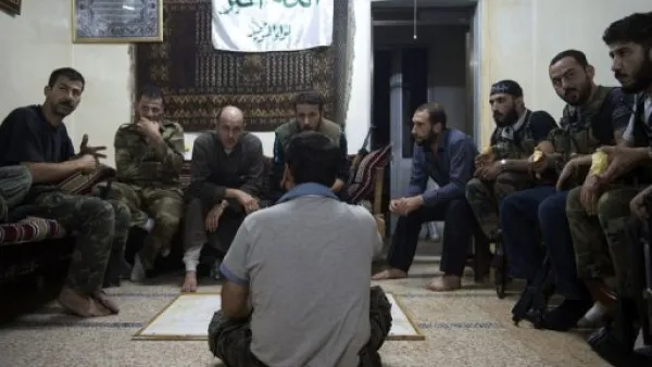 Syrian rebel group Liwa al-Tawhid Brigade is one of the opposition factions party to the new alliance (Courtesy of EA Worldview)