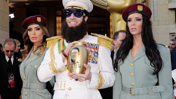 Sacha Baron Cohen at the 2012 Academy Awards