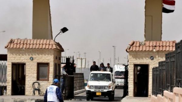 Thousands of Egyptian truck drivers regularly cross the border into Libya for work (Courtesy of Libya Herald)