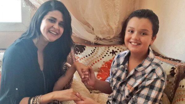 Salma Rashid and her "young Moroccan" man (Image: Facebook)
