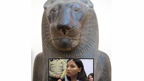 In Egyptian mythology, Sekhmet, the warrior goddess for Upper Egypt is depicted as a lioness huntress, with a penchant for 
blood,often, portrayed as a woman with the head of a lioness, who was dressed in red, the color of blood. Uncannily, a psychiatrist testified that Omaima Nelson said she put on red shoes, a red 
hat and red lipstick before chopping up and cooking her husband's body, boiling the head.