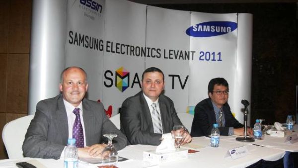 During the press conference During the press conference