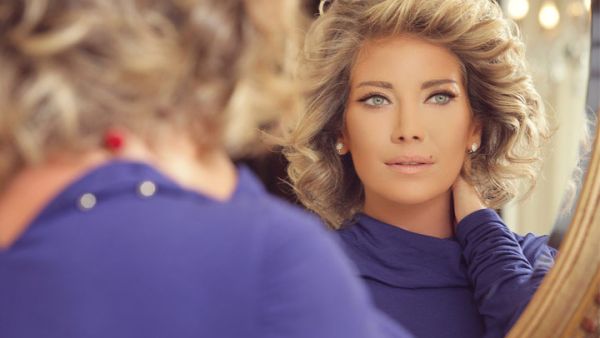 The woman with the beautiful eyes: Sulafa Mimar will play the role of a writer in "Lipstick." (Image: Facebook)