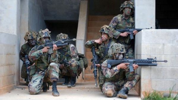 US Marines in practice mode (used for illustrative purposes)