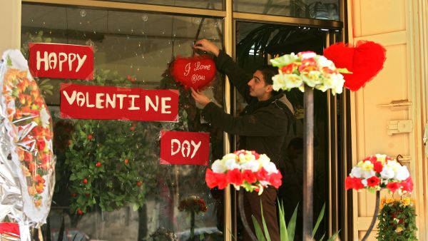Even Israeli apartheid will not put a damper on Valentine's Day in Palestine. 