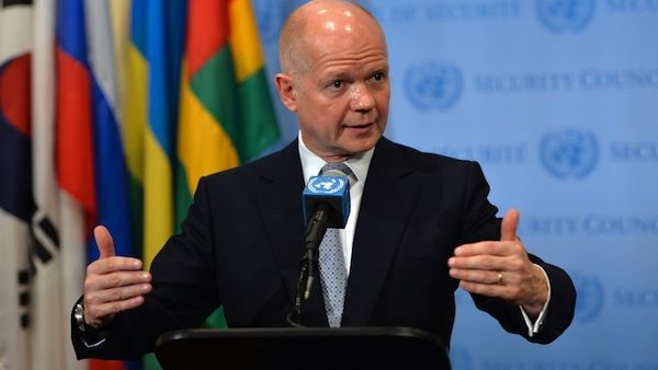 British Foreign Secretary William Hague said that it is imperative for all parties involved in the Syrian conflict to pursue a political solution to the conflict. (AFP/File)