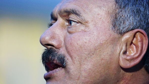 Saleh, 72, resigned in late 2011 under a Gulf-sponsored settlement between Yemen's political rivals following massive protests calling for his resignation after 33 years in power. (AFP/File)