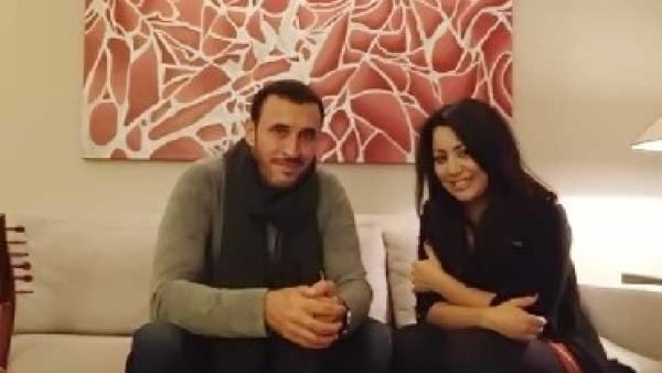 Kazem Al Saher and Yosra Mahnouch, mentor and mentee from the hit TV show The Voice, will perform together in Beirut. (Image courtesy of listenarabic.com)