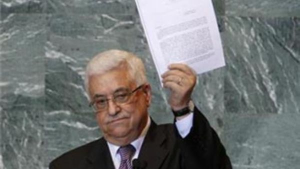 Mahmoud Abbas takes his just dues in paper at the UN General Assembly Mahmoud Abbas takes his just dues in paper at the UN General Assembly